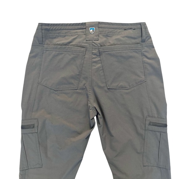 KUHL Horizn Skinny Pants Ripstop Cargo Gray Womens Size 4 Short Hiking Outdoor - Picture 15 of 15
